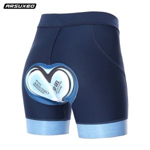 HUIESON กางเกงขาสั้นชุดปั่นจักรยานแบบมีแผ่นเจลป้องกัน5มิติสำหรับ Comfort และซับเหงื่อ