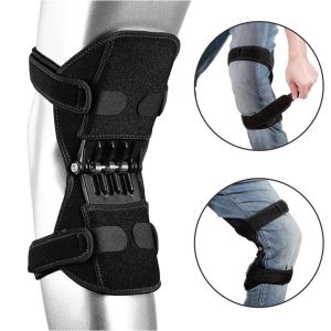 【Local Warehouse】1 Pair Joint Support Knee Pad Breathable Non-slip Lift Pain Relief for Knee Power Spring Force Stabilizer Knee Booster for Elder Others Knee Booster Knee Brace Joint Support Protective Booster with Powerful Springs for Arthritis Sport
