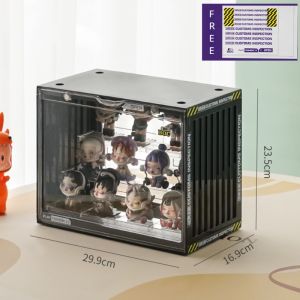 【Loose】COD ตู้โมเดล กล่องเก็บโมเดล ตู้โชว์ตุ๊กตา กล่องโชว์โมเดล ฟิกเกอร์ ชั้นวางโมเดลอคริลิค กล่องโมเดล กันฝุ่น กันน้ำ รุ่น