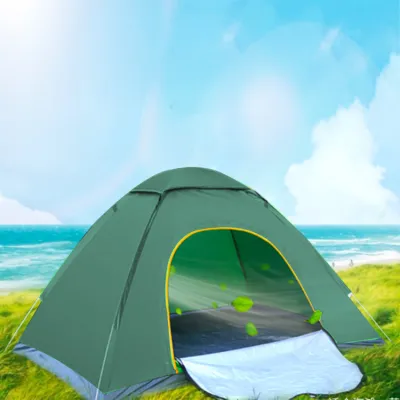 TENDA DOME LIPAT TENDA CAMPING HYU UNTUK 4-5 ORANG OUTDOOR TAHAN AIR