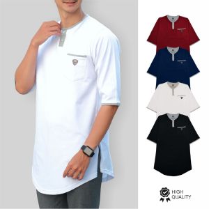 KOKO KURTA PUTIH PREMIUM QUALITY 100% COTTON COMBAD 24S ORIGINAL BY KHOIRUUMMAH(BAHAN ADEM & NYAMAN)