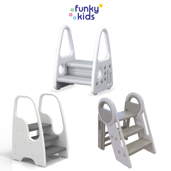 Child Safety Double Step, Triple Step and Foldable Triple Step Stool