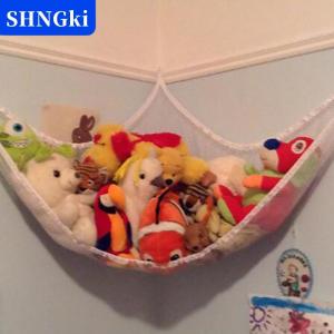 SHNGki Võng đồ chơi phòng trẻ em Võng lưới đồ chơi nhồi bông Võng lưới sắp xếp đựng đồ