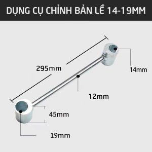 Dụng cụ chỉnh bản lề cửa chuyên dụng cho nhiều loại cửa chất liệu thép không rỉ chịu lực tốt