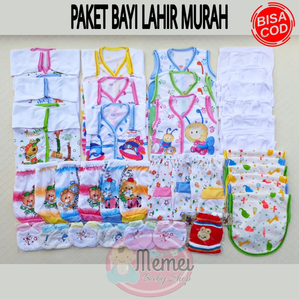 Paket Perlengkapan Bayi HEMAT Baju Bayi Katun Berkualitas - Main Image