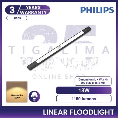 PHILIPS LED Ultra Slim Magnetic Track Light Surface 5.5mm Linear Flood | Spot | Adjustable Spot | Track | Pendant Light