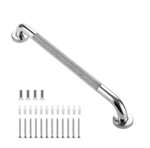 DuduMart Stainless Steel Grab Bar - Anti-Slip Shower/Toilet Handrail Towel Bar Safety Support 1 pcs