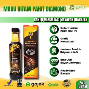 Madu Hitam Pahit Diamond Asli Plus Propolis Daun Insulin Obat Diabetes Original Ampuh