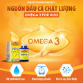 Viên dầu cá trẻ em Nature's Gold Omega 3 For Kids Fish Oil 125 viên Omega 3 cho bé. 
