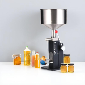 Viocky 0-50ml Manual Filling Machine Versatile Peanut Butter Paste & Liquid Filler for Cosmetics Food & Industrial Use