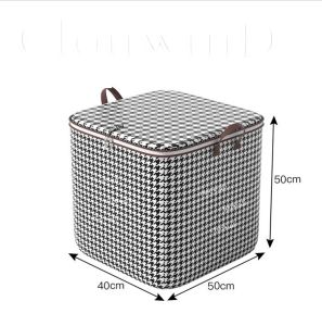 100-180L Clothes Storage Bag Quilt Clothes Pillow Organizer Boxes Foldable Dustproof Bedroom Large Capacity With Zipper