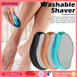 DECINIEE New Physical Hair Removal Painless Safe Epilator Easy Cleaning Reusable Body Beauty Depilation Tool Glass Hair Removal