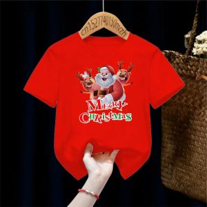 Áo thun cho bé Merry Christmas 2024 áo noel giáng sinh in hình độc đáo cho bé trai bé gái-ĐỒNG PHỤC ANH NGA