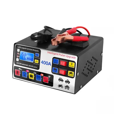 🔥การจัดส่งทันที🔥เครื่องชาร์จแบตเตอรี่รถยนต์800Aเครื่องชาร์จ 24V12Vซ่อมแบตเตอรี่ เครื่องชาร์จอัจฉริยะ