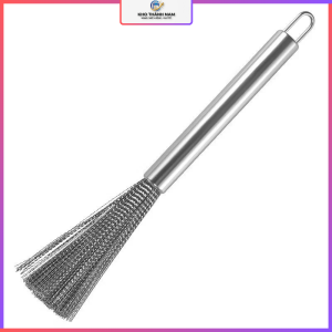 Chổi Vệ Sinh Inox Đa Năng Cọ Chà Rửa Nồi Chảo Bồn Rửa Bát Giúp làm sạch vết bẩn cứng đầu