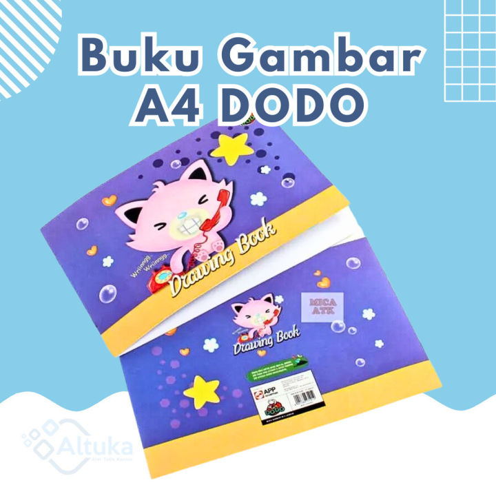 Buku Gambar Drawing Book A4 DODO Drawing Book DODO | Lazada Indonesia