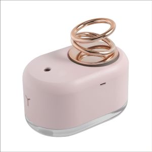 【T Scent】【FOC 10ml Essential Oil】【Double Ring Humidifier】【悬浮双环 加湿器】睡眠灯 床头 伴睡 小夜灯 Air PurifierDiffuser Aromatherapy Aroma Machine Cute Night Light Essential Oil Aroma Home Decor Air Treatment Air Fresheners Small Cooling