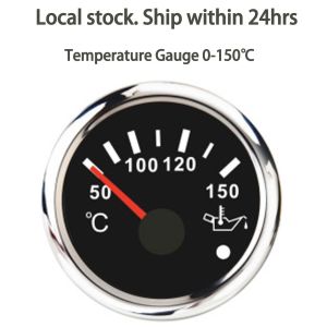 OIL TEMPERATUR Gauge/Meter CX6023 52MM 50-150℃ for Boat Car and Diesel Generator