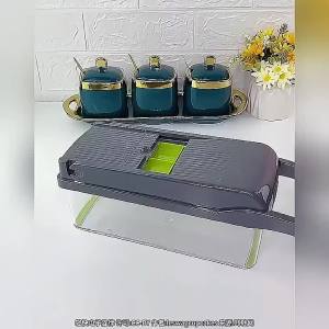 16 In 1 Multi-Functional Vegetable Cutter Slicer Chopper Grater Dicer For Fruits & Vegetables Kitchen Tools Gift