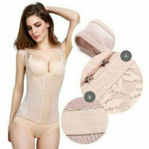 Áo Gen Định Hình Nịt Bụng 6 Nấc Cài Chất Thun Co Dãn Thấm Hút Mồ Hôi Tốt - Q19790