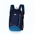 ◘ Decathlon backpack leisure backpack outdoor sports men and women of portable mini students small bags can be customized. 