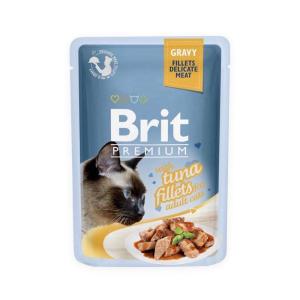 85g Brit Premium Pouch Fillet in Gravy Cat Wet Food Cats Snack All Stages Adult Kitten