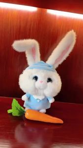 fictus Đồ chơi nhồi bông thỏ Boss búp bê bí mật thú cưng búp bê thỏ dễ thương quà sinh nhật