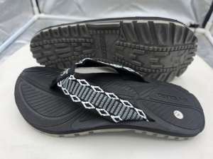 Mens outdoor slippers flip-flop rubber material 236