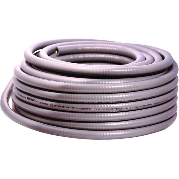 arrowtite liquid tight flexible hose per meter ge metal conduit ...