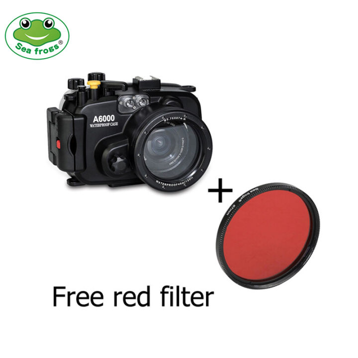 Seafrogs Waterproof 40M/130Ft Camera Case Underwater Photography Camera ...