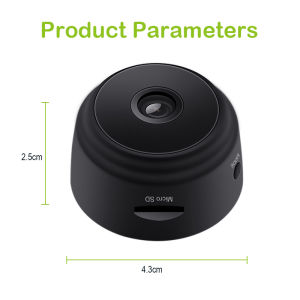 A9 Mini Camera CCTV Camera Connect Cellphone 1080P HD with Night Vision Infrared Security Camera Mini Spy Camera Wifi Wireless Indoor Outdoor Package