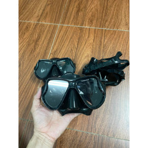 Mặt nạ lặn biển với mắt kính lặn biển góc nhìn 180 độ bằng kính cường lực nhìn trong suốt và an toàn vành silicon mềm