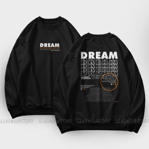 Crewneck Jaket Pria Wanita Basic Hoodie Sweater Bahan Tebal Gambar Sablon Distro Keren 006