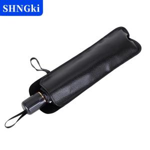 SHNGki Đen PU da ô Bìa trường hợp di động không thấm nước ô lưu trữ túi ô Túi xách tay ô Bìa