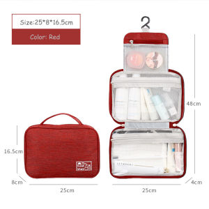 Travel Toiletry Storage Bag Men Women Cosmetic Storage Bag Portable Waterproof Bag Divided Storage Bag
