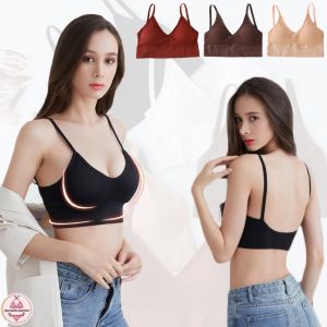 จัดส่งฟรี SB-833 ชุดชั้นใน Sportbra บราสายเดี่ยว บราไร้โครง บราแฟชั่น สปอร์บรา ครอปบรา