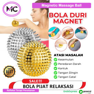 Bola Duri Magnet Pijat Terapi Kesehatan Pemijat Manual Massage Ball Kesehatan Tangan Kaki Badan Pijat Akupuntur