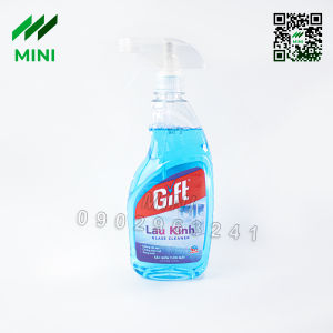 Nước lau kính Gift sắc biển tươi mát (540ml/chai)