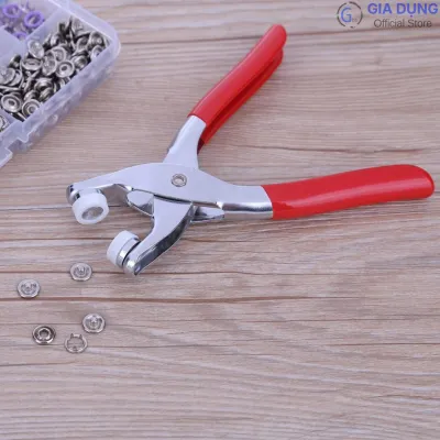 Kìm bấm cúc áo khuy áo G01 bằng thép không gỉ tiện lợi sử dụng dễ dàng