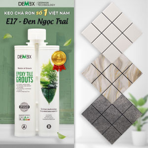 Thùng Keo Chà Ron 2 Thành Phần - Keo Chít Mạch Chống Thấm Không Chứa Chất Gây Ung Thư - 30 Chai