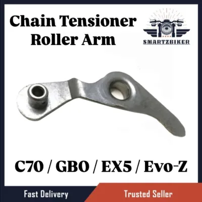 Honda EX5 Dream / C70 / GBO / EVOZ EVO Z EVO-Z Chain Tensioner Roller Arm Besi Bracket Breket Braket Rantai Roller Kecil Honda EX5 Dream / C70 / GBO / EVOZ EVO Z EVO-Z