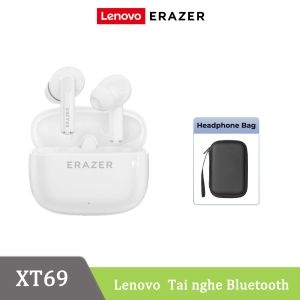 Lenovo ERAZER XT69 Pro Tai nghe Bluetooth   Tai nghe không dây giảm tiếng ồn Dịch thuật thời gian thực AI 134 ngôn ngữ Tai nghe dịchTai nghe chơi game Bluetooth 5.4 HiFi Tai nghe chất lượng âm thanh tốt