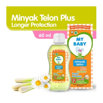 My Baby Minyak Telon Plus Longer Protection 12JAM