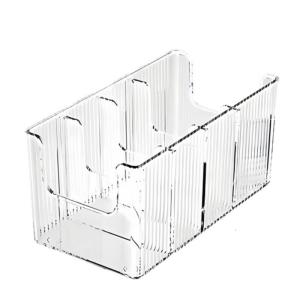 Modern PET Storage Tray For Accessories Belts Ties Multi Layer Transparent Home Organization Organiser