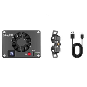 Semiconductor Camera Cooling Fan Rechargeable Cooling System For A7M4 A7C ZVE1/10 A6700s Photography Radiator