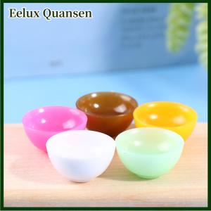 Eelux 5 chiếc mô hình bát tròn thu nhỏ Nhà búp bê 1:12 phụ kiện ăn nhà bếp
