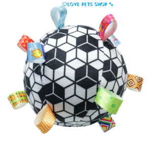Đồ chơi cho Chó quả bóng bằng bông có chuông gió - Love Pets Shop