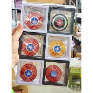 Đồ Chơi Con Quay Spinner Khiên Captain Đội Trưởng Giảm Stress Cho Bé
