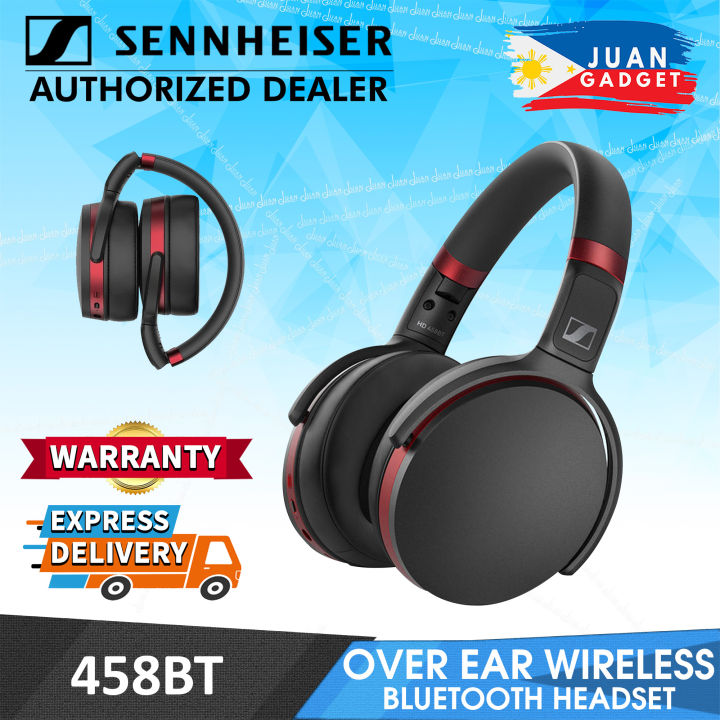 Sennheiser hd 458 bt over ear wireless headphones with active noise cancellation headphone sale