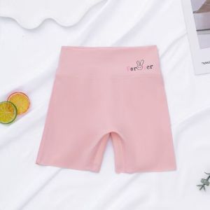 KUCHAR กางเกงขาสั้นยิมนาสติกขี่จักรยานสำหรับเสื้อชั้นในไร้ตะเข็บเด็กผู้หญิงเด็กน้อยผ้าไอซ์ซิลค์ปลอดภัยสำหรับกางเกงเอวสูงโยคะเต้นรำ